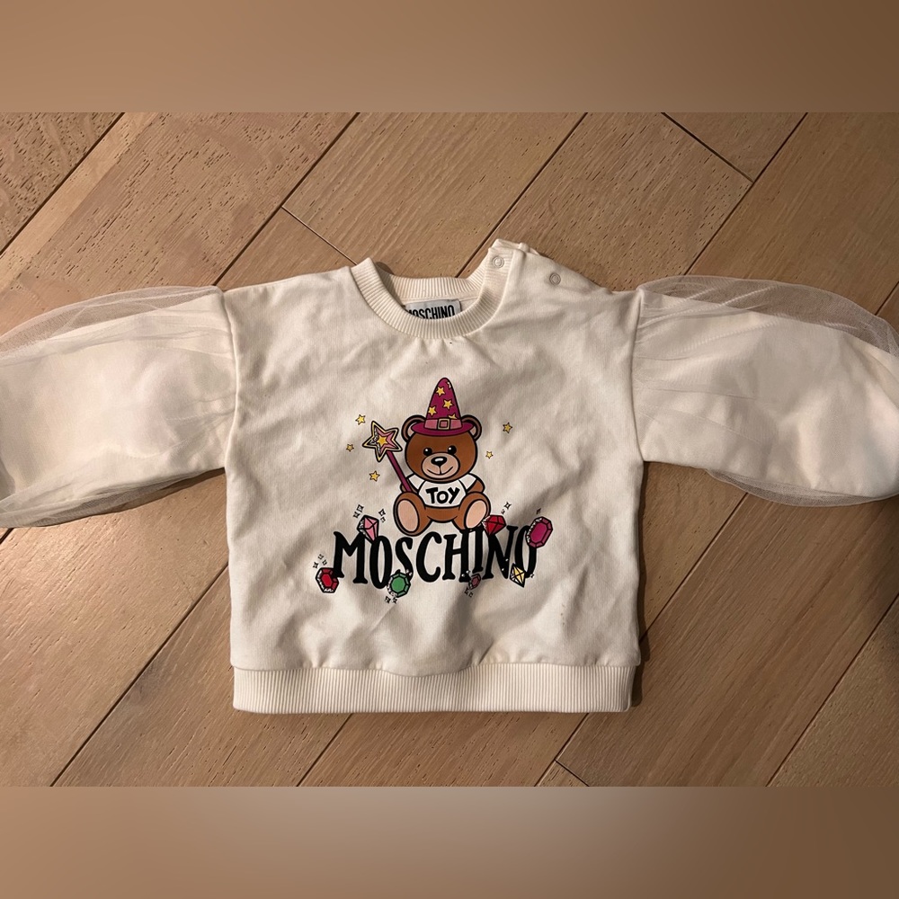 Toddler Moshino Crew Neck